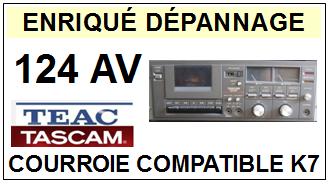 TEAC TASCAM-124AV-COURROIES-ET-KITS-COURROIES-COMPATIBLES