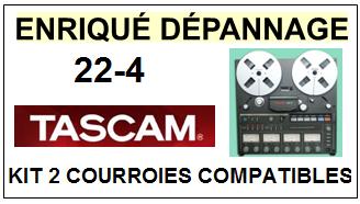 TEAC TASCAM-22-4-COURROIES-ET-KITS-COURROIES-COMPATIBLES