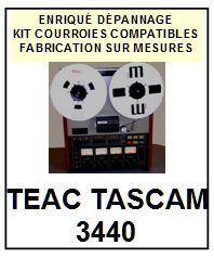 TEAC TASCAM-3440-COURROIES-ET-KITS-COURROIES-COMPATIBLES