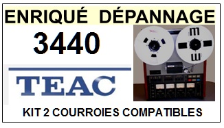 TEAC TASCAM-3440-COURROIES-ET-KITS-COURROIES-COMPATIBLES