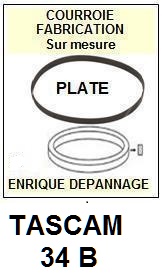 TEAC TASCAM-34B-COURROIES-ET-KITS-COURROIES-COMPATIBLES