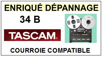 TEAC TASCAM-34B-COURROIES-ET-KITS-COURROIES-COMPATIBLES