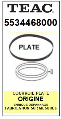 FICHE-DE-VENTE-COURROIES-COMPATIBLES-TEAC TASCAM-5534468000