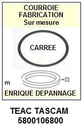 FICHE-DE-VENTE-COURROIES-COMPATIBLES-TEAC TASCAM-5800106800