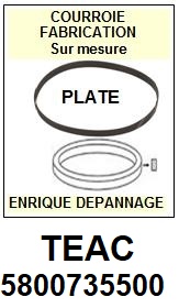 FICHE-DE-VENTE-COURROIES-COMPATIBLES-TEAC TASCAM-5800735500