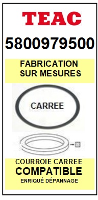 FICHE-DE-VENTE-COURROIES-COMPATIBLES-TEAC TASCAM-5800979500