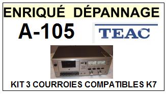TEAC TASCAM-A105 A-105-COURROIES-ET-KITS-COURROIES-COMPATIBLES