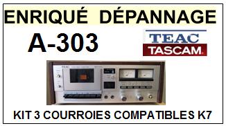 TEAC TASCAM-A303 A-303-COURROIES-ET-KITS-COURROIES-COMPATIBLES
