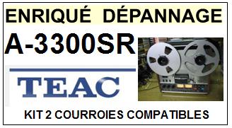 TEAC TASCAM-A3300SR A-3300SR-COURROIES-ET-KITS-COURROIES-COMPATIBLES