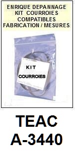 TEAC TASCAM-A3440 A-3440-COURROIES-ET-KITS-COURROIES-COMPATIBLES