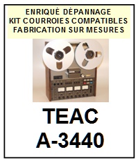 TEAC TASCAM-A3440 A-3440-COURROIES-ET-KITS-COURROIES-COMPATIBLES
