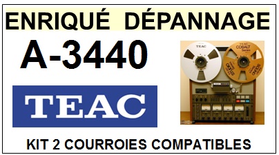 TEAC TASCAM-A3440 A-3440-COURROIES-ET-KITS-COURROIES-COMPATIBLES