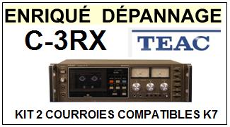 TEAC TASCAM-C3RX C-3RX-COURROIES-ET-KITS-COURROIES-COMPATIBLES