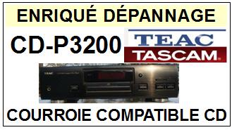 TEAC TASCAM-CDP3200 CD-P3200-COURROIES-ET-KITS-COURROIES-COMPATIBLES