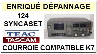 TEAC TASCAM-MODEL 124 SYNCASET-COURROIES-ET-KITS-COURROIES-COMPATIBLES