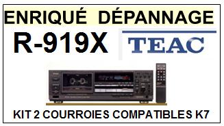 TEAC TASCAM-R919X R-919X-COURROIES-ET-KITS-COURROIES-COMPATIBLES
