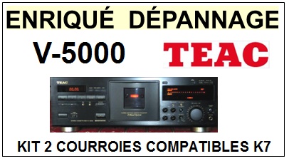 TEAC TASCAM-V5000 V-5000-COURROIES-ET-KITS-COURROIES-COMPATIBLES