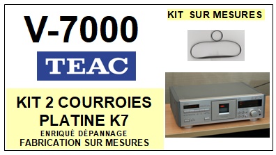 TEAC TASCAM-V7000 V-7000-COURROIES-ET-KITS-COURROIES-COMPATIBLES