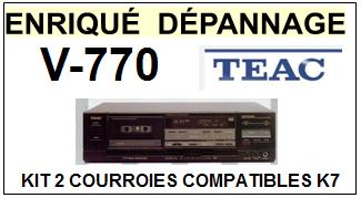 TEAC TASCAM-V770 V-770-COURROIES-ET-KITS-COURROIES-COMPATIBLES