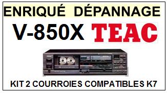 TEAC TASCAM-V850X V-850X-COURROIES-ET-KITS-COURROIES-COMPATIBLES