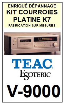 TEAC TASCAM-V9000 V-9000-COURROIES-ET-KITS-COURROIES-COMPATIBLES