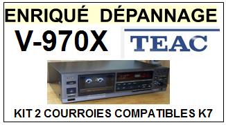 TEAC TASCAM-V970X V-970X-COURROIES-ET-KITS-COURROIES-COMPATIBLES