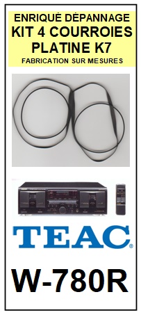 TEAC TASCAM-W780R W-780R-COURROIES-ET-KITS-COURROIES-COMPATIBLES