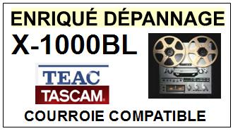 TEAC TASCAM-X1000BL X-1000BL-COURROIES-ET-KITS-COURROIES-COMPATIBLES