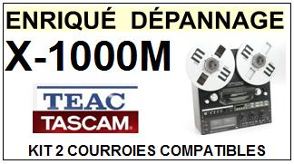 TEAC TASCAM-X1000M X-1000M-COURROIES-ET-KITS-COURROIES-COMPATIBLES