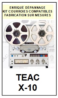 TEAC TASCAM-X10 X-10-COURROIES-ET-KITS-COURROIES-COMPATIBLES