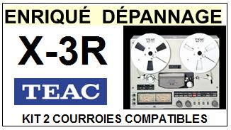 TEAC TASCAM-X3R X-3R-COURROIES-ET-KITS-COURROIES-COMPATIBLES