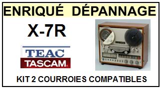 TEAC TASCAM-X7R X-7R-COURROIES-ET-KITS-COURROIES-COMPATIBLES