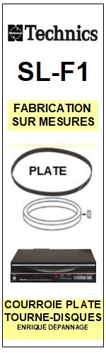 TECHNICS   SLF1 Courroie compatible TOURNE-DISQUES TECHNICS    SLF1