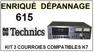 TECHNICS-615-COURROIES-ET-KITS-COURROIES-COMPATIBLES