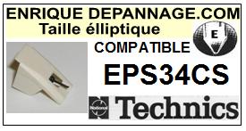 TECHNICS-EPS34CS-POINTES-DE-LECTURE-DIAMANTS-SAPHIRS-COMPATIBLES