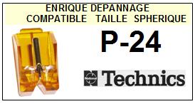 TECHNICS-P24 P-24-POINTES-DE-LECTURE-DIAMANTS-SAPHIRS-COMPATIBLES