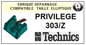 TECHNICS-PRIVILEGE 303Z-POINTES-DE-LECTURE-DIAMANTS-SAPHIRS-COMPATIBLES