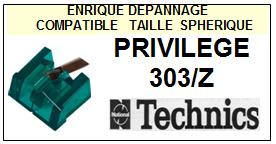 TECHNICS-PRIVILEGE 303Z-POINTES-DE-LECTURE-DIAMANTS-SAPHIRS-COMPATIBLES