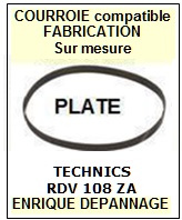 TECHNICS-RDV108ZA-COURROIES-ET-KITS-COURROIES-COMPATIBLES