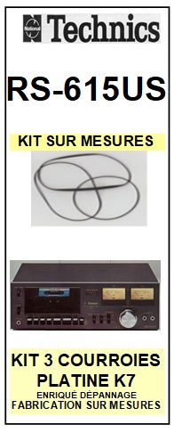 TECHNICS-RS615US RS-615US-COURROIES-ET-KITS-COURROIES-COMPATIBLES