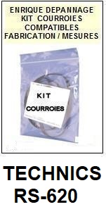 TECHNICS-RS620 RS-620-COURROIES-ET-KITS-COURROIES-COMPATIBLES