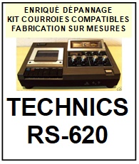 TECHNICS-RS620 RS-620-COURROIES-COMPATIBLES
