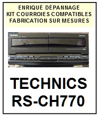 TECHNICS-RSCH770 RS-CH770-COURROIES-ET-KITS-COURROIES-COMPATIBLES