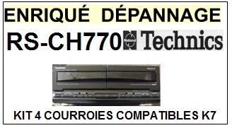 TECHNICS-RSCH770 RS-CH770-COURROIES-ET-KITS-COURROIES-COMPATIBLES