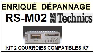 TECHNICS-RSM02 RS-M02-COURROIES-ET-KITS-COURROIES-COMPATIBLES