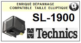 TECHNICS-SL1900 SL-1900-POINTES-DE-LECTURE-DIAMANTS-SAPHIRS-COMPATIBLES
