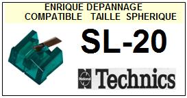TECHNICS-SL20  SL-20-POINTES-DE-LECTURE-DIAMANTS-SAPHIRS-COMPATIBLES