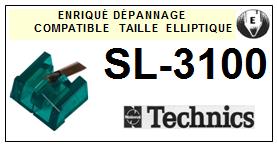 TECHNICS-SL3100 SL-3100-POINTES-DE-LECTURE-DIAMANTS-SAPHIRS-COMPATIBLES
