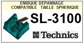 TECHNICS-SL3100  SL-3100-POINTES-DE-LECTURE-DIAMANTS-SAPHIRS-COMPATIBLES