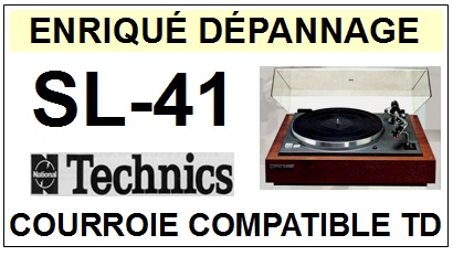 TECHNICS-SL41 SL-41-COURROIES-ET-KITS-COURROIES-COMPATIBLES